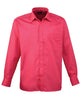 Premier Long Sleeve Poplin Shirt - Hot Pink