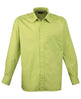 Premier Long Sleeve Poplin Shirt - Lime