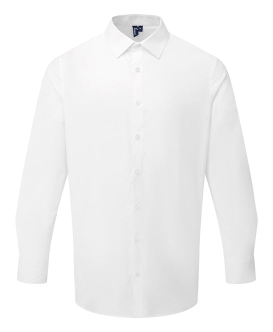Premier PR203 Long Sleeve ‘recyclight’ Poplin Shirt