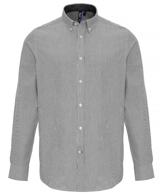 Premier Cotton-Rich Oxford Stripes Shirt