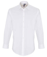 Premier Stretch Fit Cotton Poplin Long Sleeve Shirt