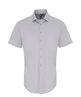 Premier Stretch Fit Cotton Poplin Short Sleeve Shirt