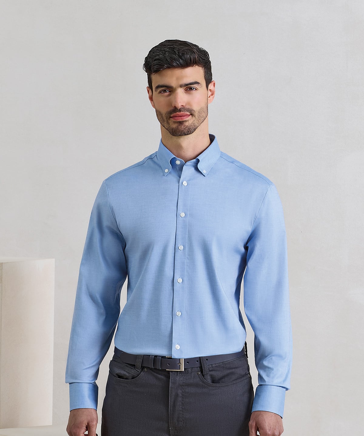 Premier PR284 ‘supreme’ Oxford Long Sleeve Shirt