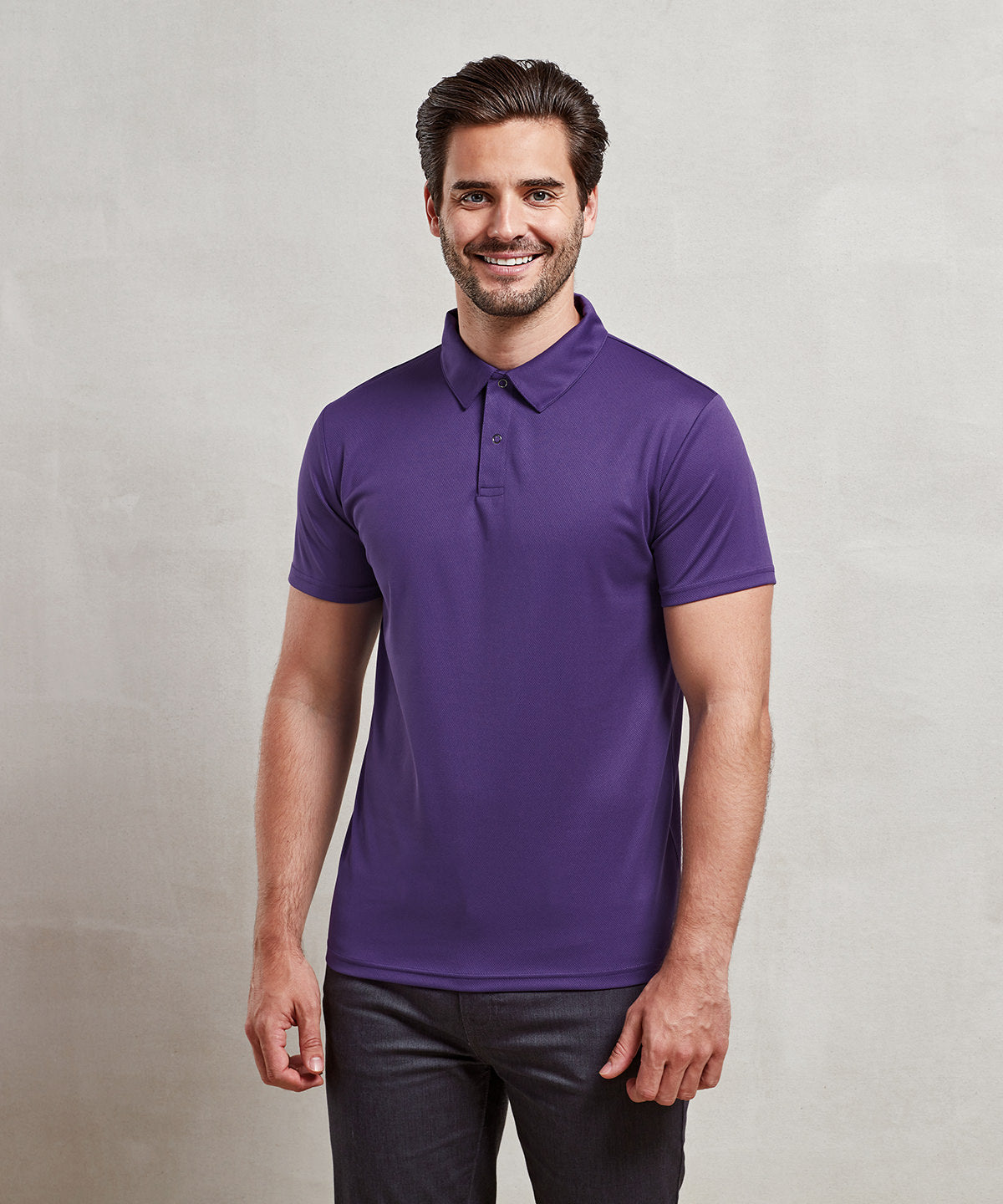 Premier Coolchecker® Studded Polo