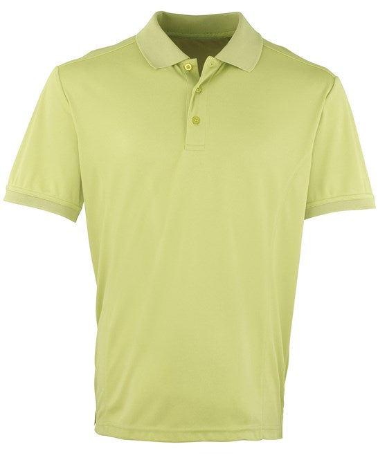 Premier Coolchecker® Piqué Polo - Lime