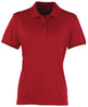 Premier Women's Coolchecker® Piqué Polo - Burgundy