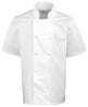 Premier Studded Front Short Sleeve Chef's Jacket