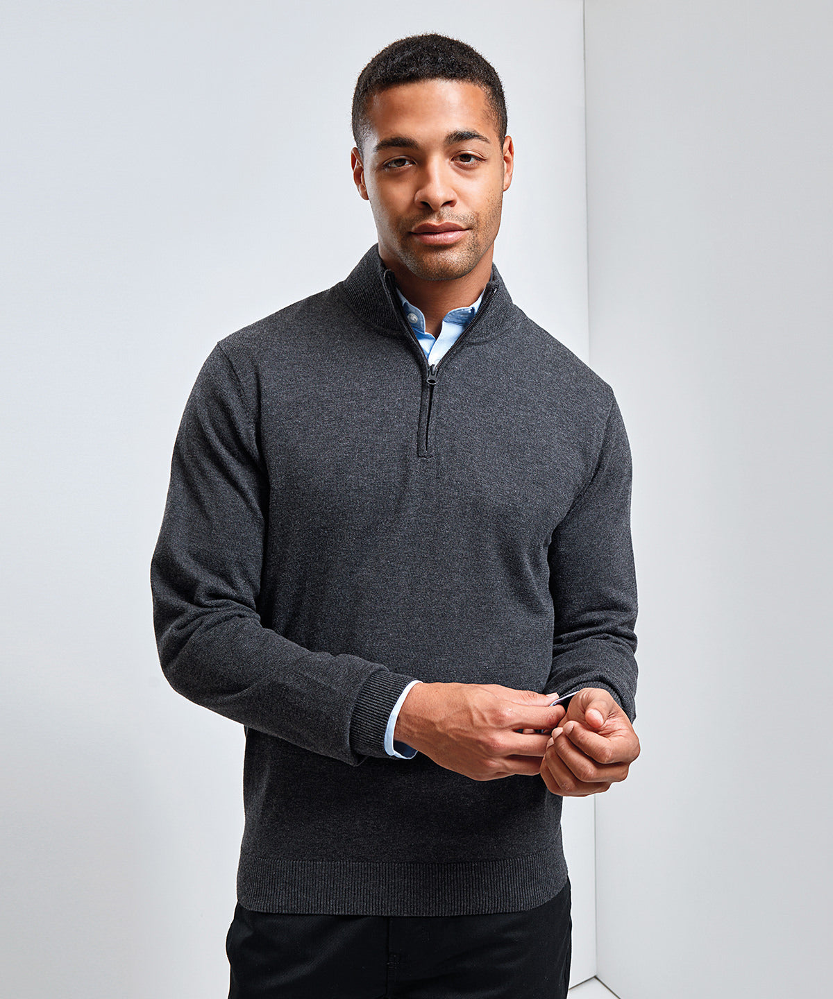 Premier ¼ Zip Knitted Sweater