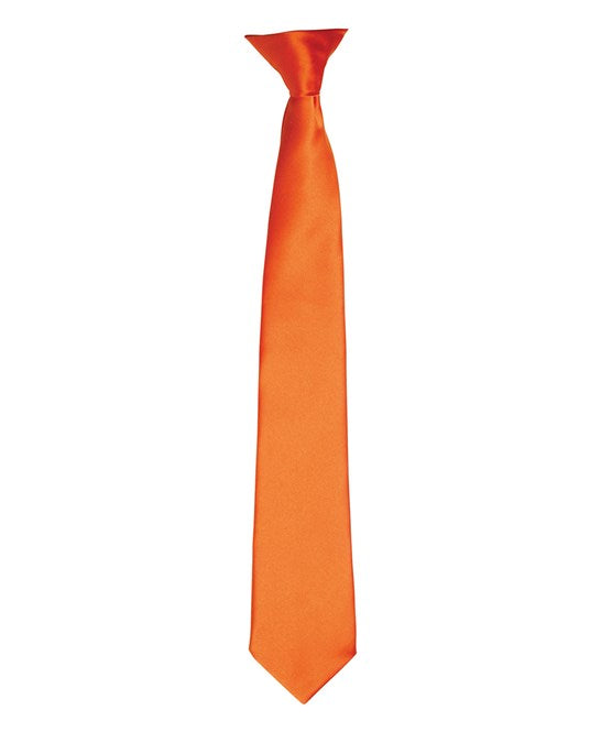 Premier 'Colours' Satin Clip Tie