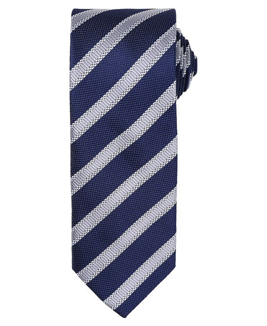 Premier Waffle Stripe Tie