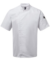 Premier Chef's Zip-Close Short Sleeve Jacket