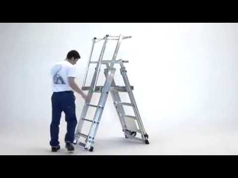 Zarges ZAP 2 Access Platform, Platform Height 1.3/1.6/1.8/2.1/2.4m 5-9 Rungs