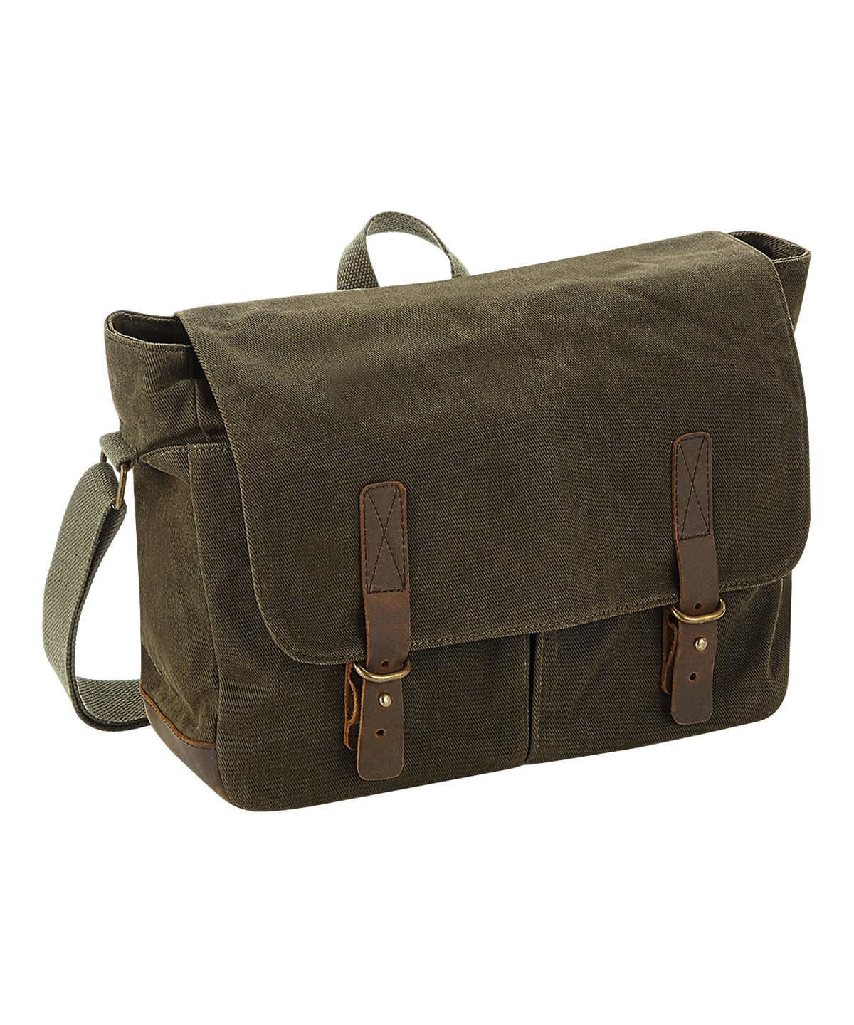 Quadra Heritage Waxed Canvas Messenger