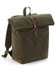 Quadra Heritage Waxed Canvas Backpack