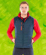 Result Genuine Recycled Compass Padded Softshell Gilet