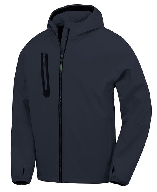 Result Recycled R909X 3-Layer Recycled Printable Casual Hooded Softshell