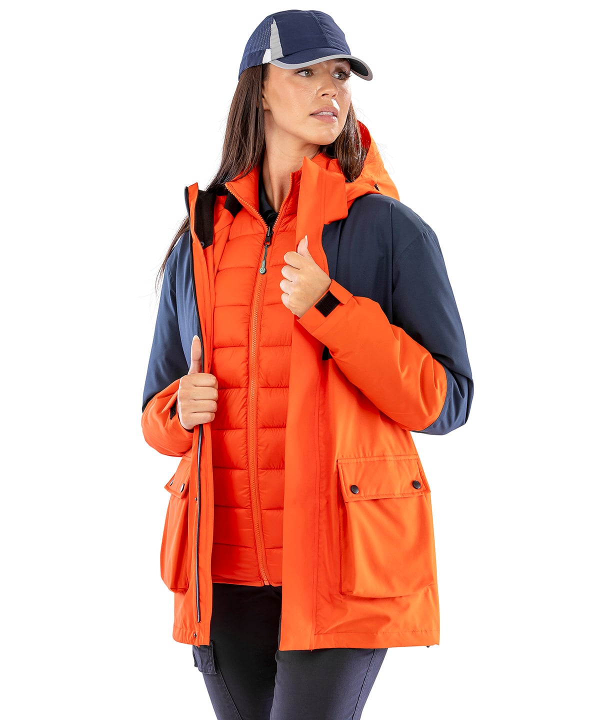 Result Recycled R920X Recycled 3-In-1 Padded Ripstop Jacket