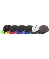 Result Headwear Bronx Original Flat Peak Snapback Dual Colour Cap