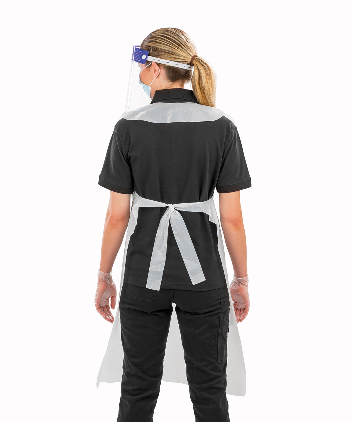 Result Essential Hygiene Ppe Disposable Apron (Pack Of 100)