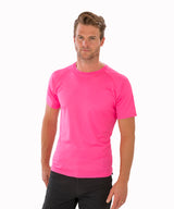 Spiro Performance Aircool Tee - Super Pink