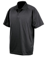 Spiro Performance Aircool Polo Shirt - Black