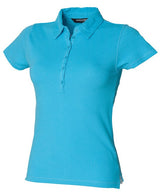 Sf Women's Short Sleeve Stretch Polo