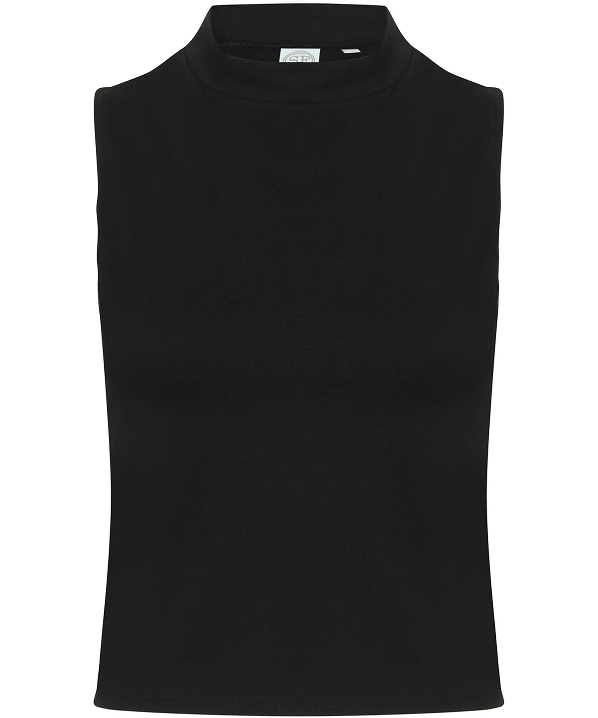 Sf Women's High Neck Crop Vest