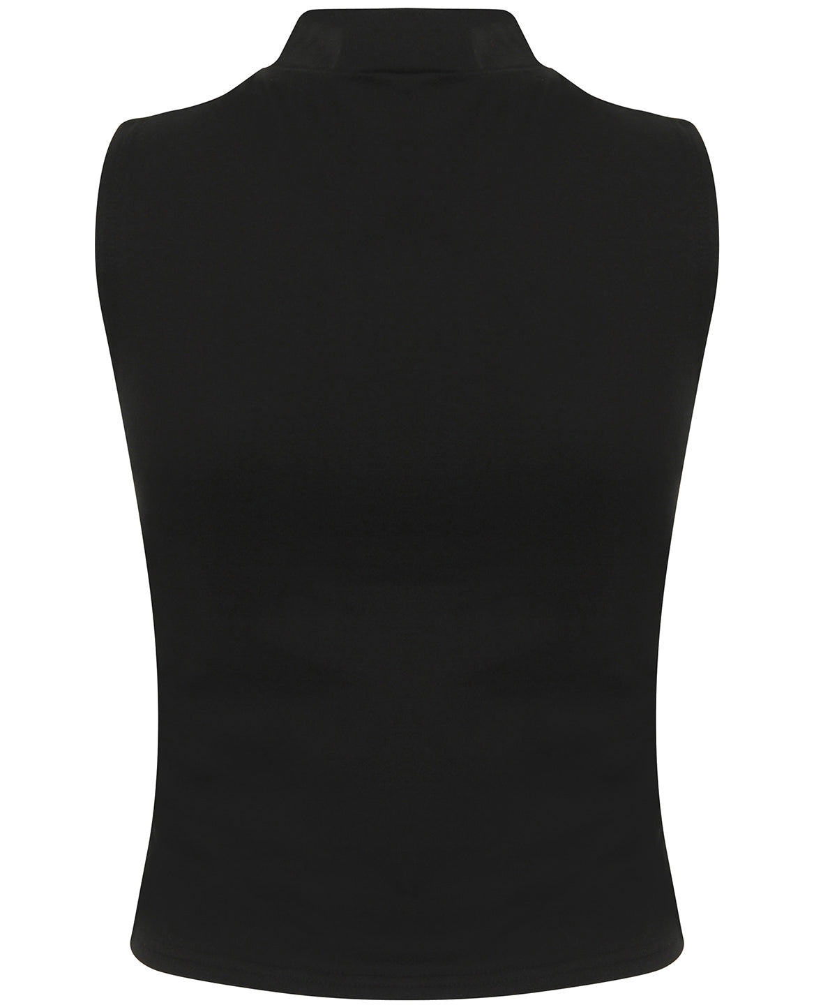 Sf Women's High Neck Crop Vest