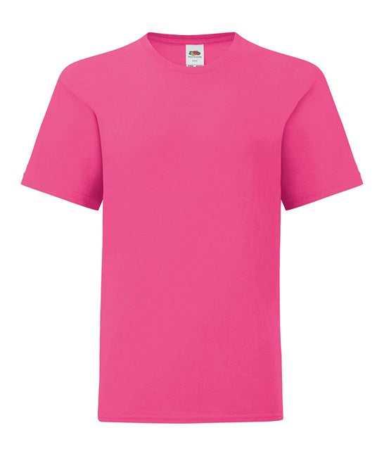 Fruit Of The Loom Kids Iconic 150 T - Fuchsia