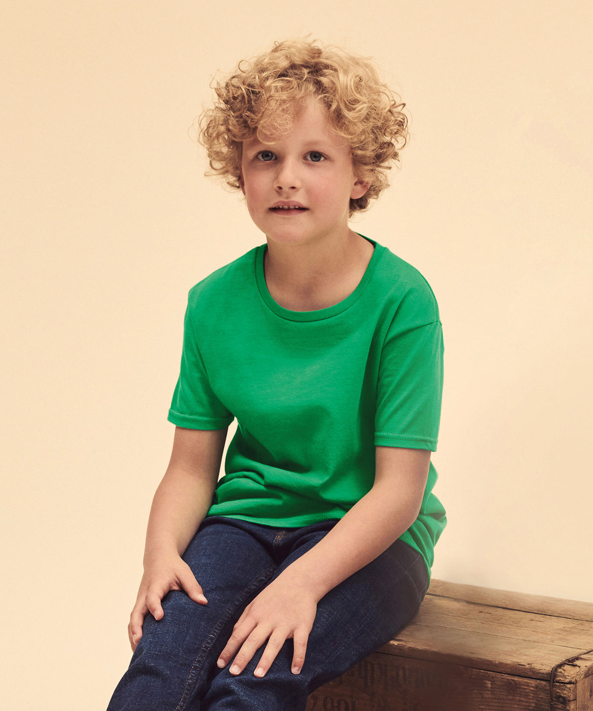 Fruit Of The Loom Kids Iconic 150 T - Forest Green