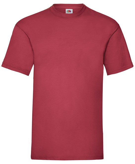 Fruit Of The Loom Valueweight T - Brick Red