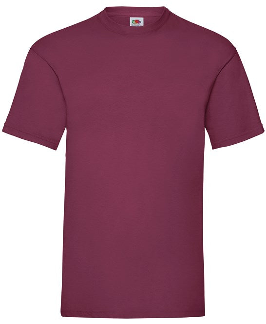 Fruit Of The Loom Valueweight T - Burgundy