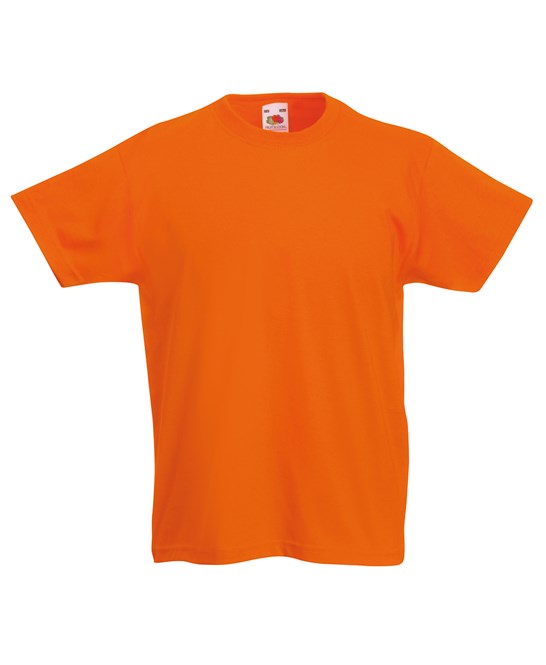 Fruit Of The Loom Kids Original T - Orange