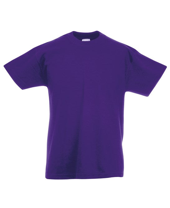 Fruit Of The Loom Kids Original T - Purple