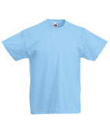 Fruit Of The Loom Kids Original T - Sky Blue