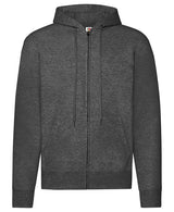 Fruit Of The Loom Classic 80/20 Hooded Sweatshirt Jacket