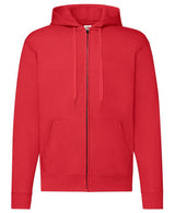 Fruit Of The Loom Classic 80/20 Hooded Sweatshirt Jacket