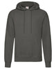 Fruit Of The Loom Classic 80/20 Hooded Sweatshirt - Light Graphite*