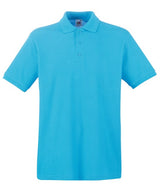 Fruit Of The Loom Premium Polo - Azure Blue