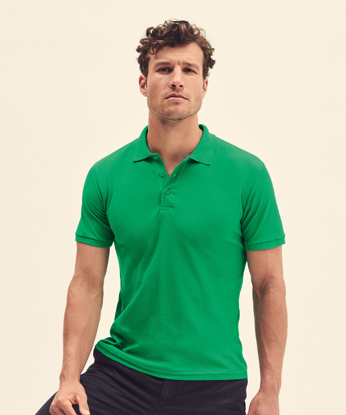 Fruit Of The Loom Premium Polo - Lime