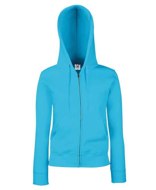 Fruit Of The Loom Women's Premium 70/30 Hooded Sweatshirt Jacket