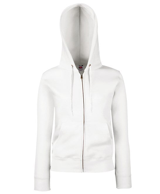 Fruit Of The Loom Women's Premium 70/30 Hooded Sweatshirt Jacket