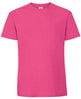 Fruit Of The Loom Iconic 195 Ringspun Premium T - Fuchsia