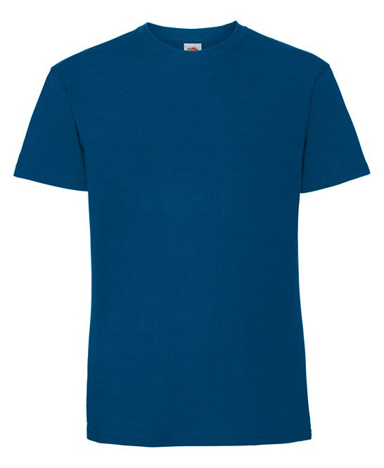 Fruit Of The Loom Iconic 195 Ringspun Premium T - Mountain Blue