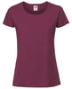 Fruit Of The Loom Women's Iconic 195 Ringspun Premium T-Shirt - Burgundy