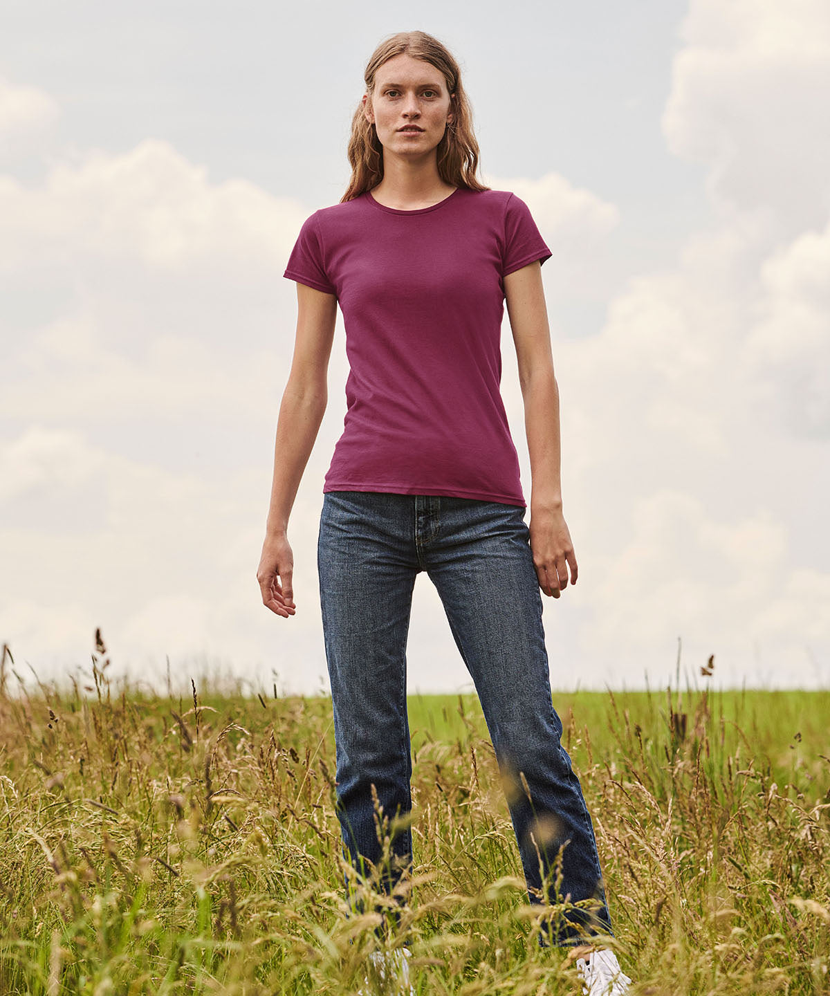 Fruit Of The Loom Women's Iconic T - Soft Lavender