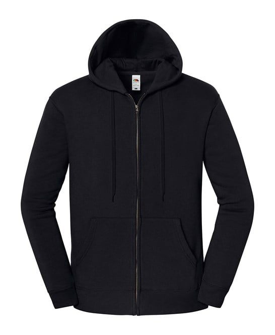 Fruit of the Loom SS443 Iconic Premium Hooded Sweat Jacket