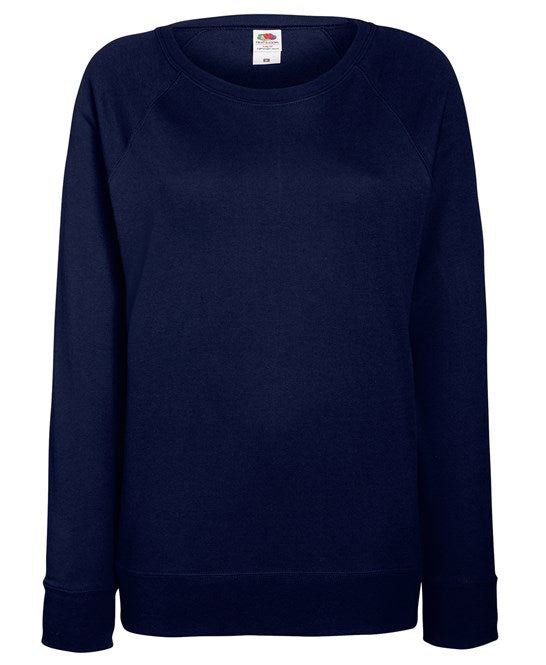 Fruit Of The Loom Women's Lightweight Raglan Sweatshirt