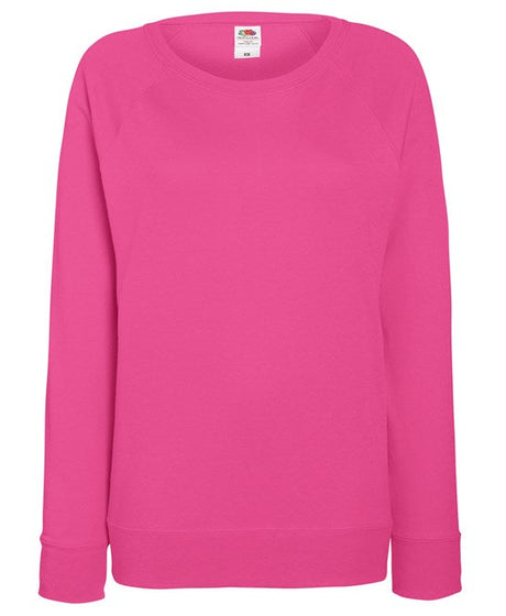 Fruit Of The Loom Women's Lightweight Raglan Sweatshirt