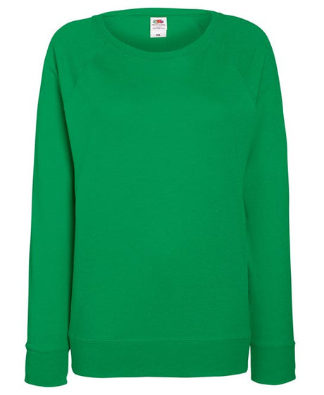 Fruit Of The Loom Women's Lightweight Raglan Sweatshirt